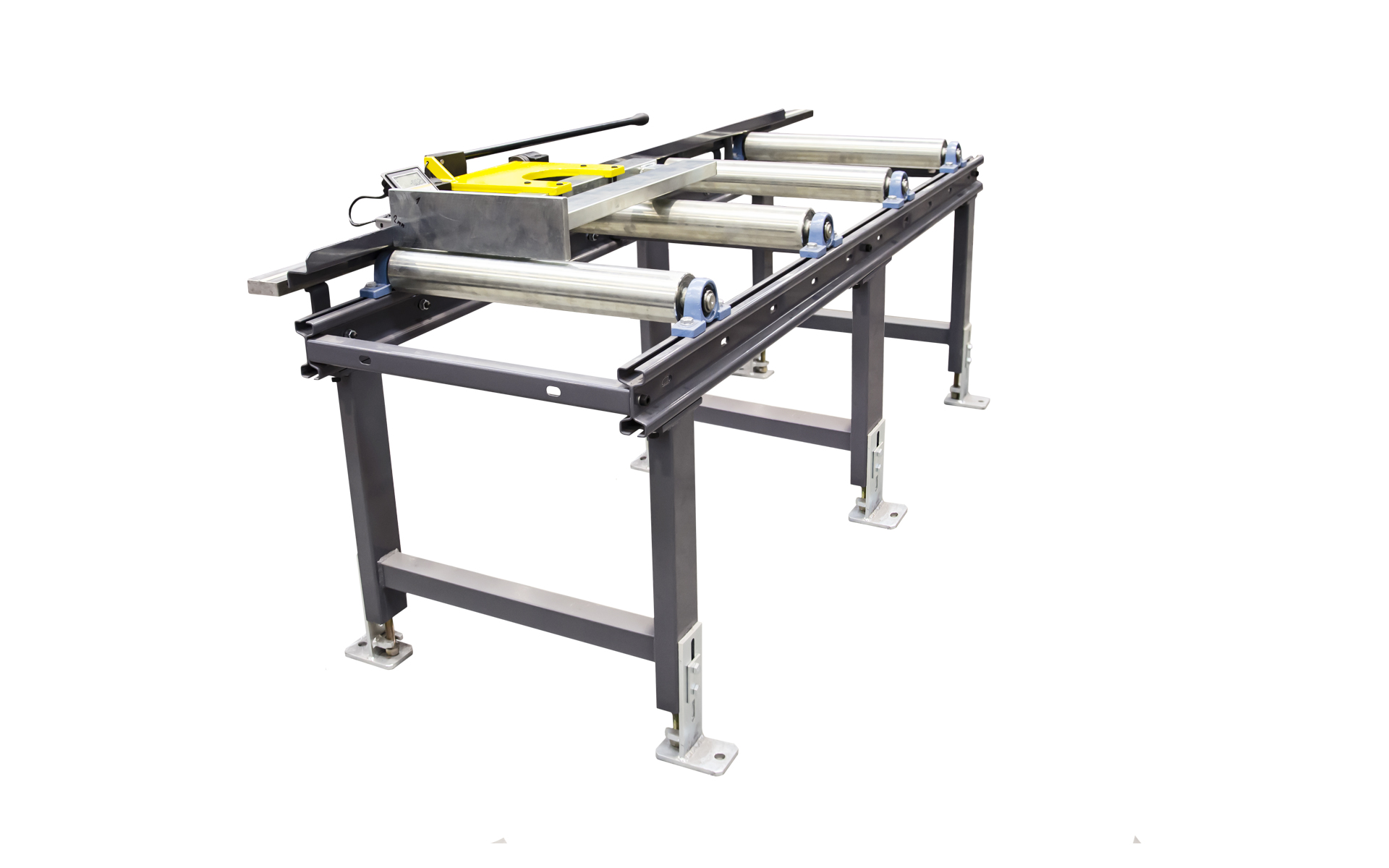 Lintsaemasina rullrada materjalile, pikkuse mõõtmise süsteemiga System-X Bomar