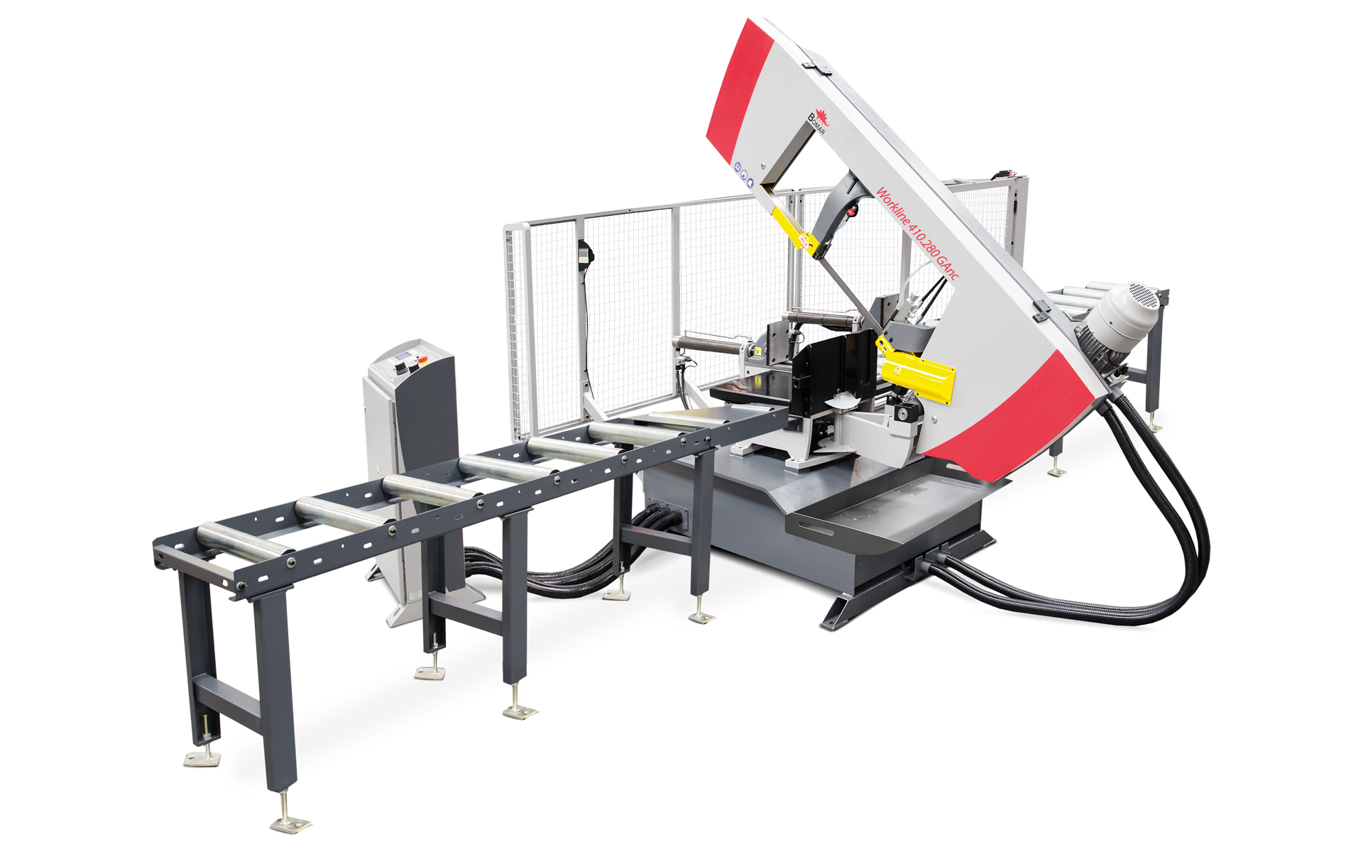 Materjali rullrada System- T näidisena lintsaemasinaga