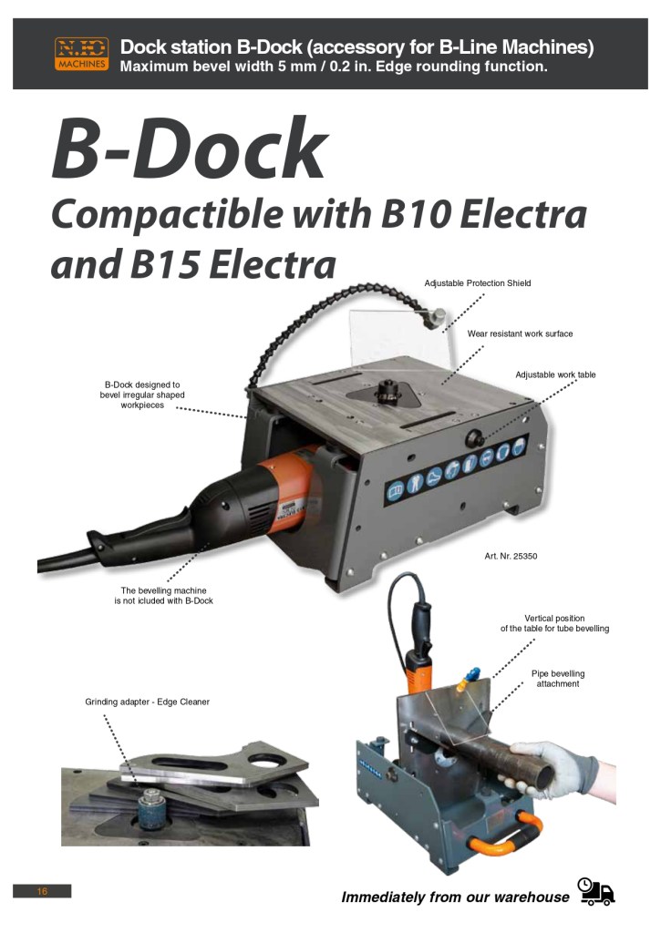 B10 Electra faasilõikuri kataloogileht
