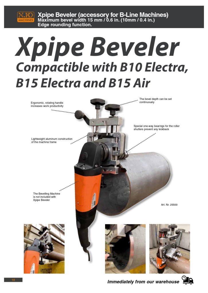 B10 Electra faasilõikuri kataloogileht