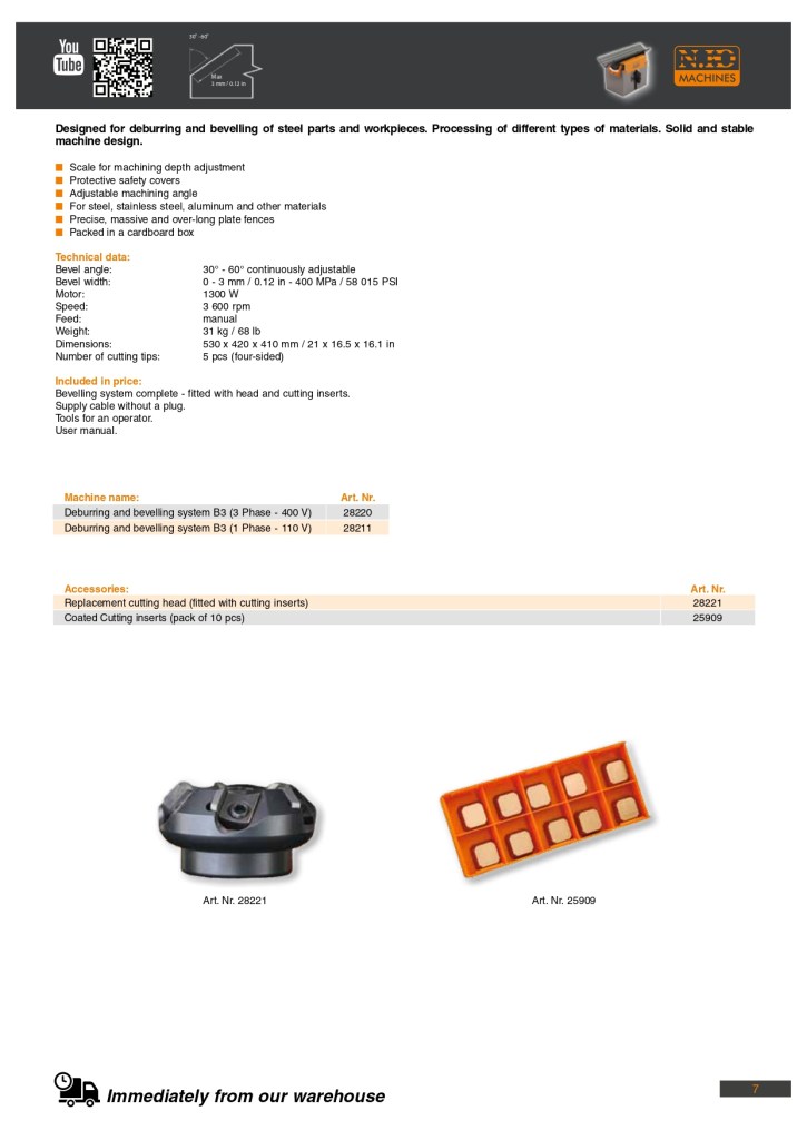 Freesimasin B3 freesiteradepea ja freesiterade komplekt kataloogipilt lehekülg 2