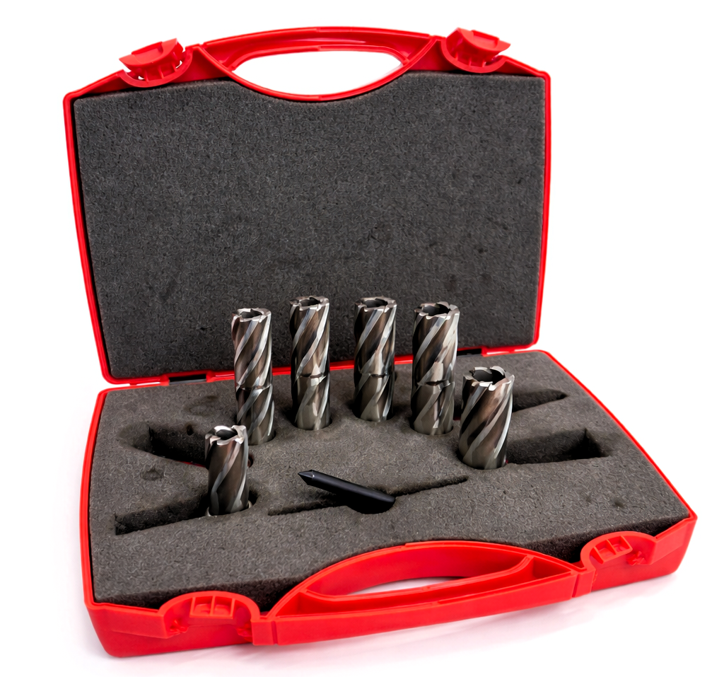 Kroonpuuride komplekt kohvris (14–24 mm, sügavus 30 mm)