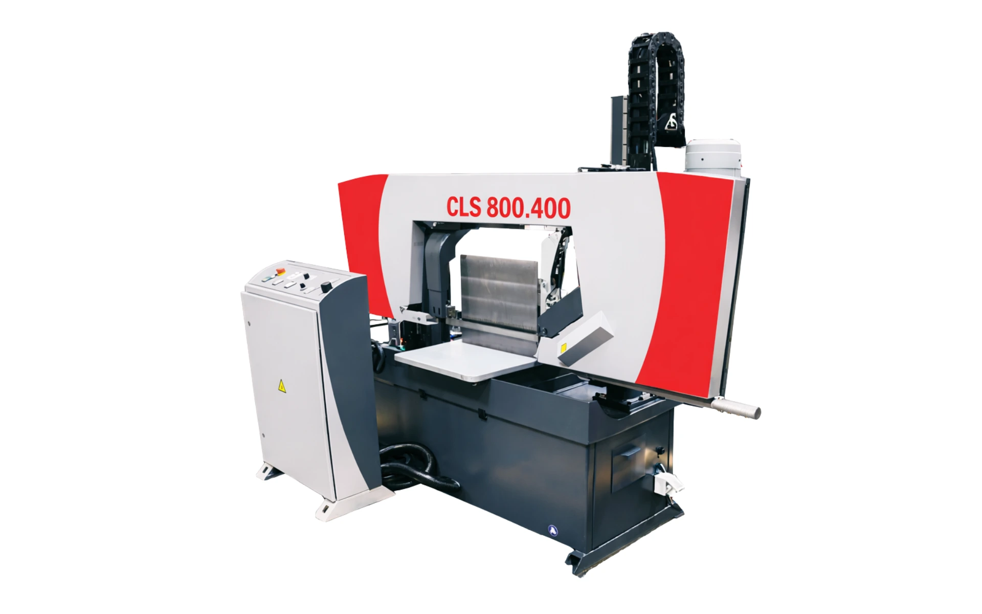BOMAR CLS 800.400
Poolautomaat hüdrauliline lintsaag 0° kuni Ø800x400 mm läbimõõduga materjali saagimiseks